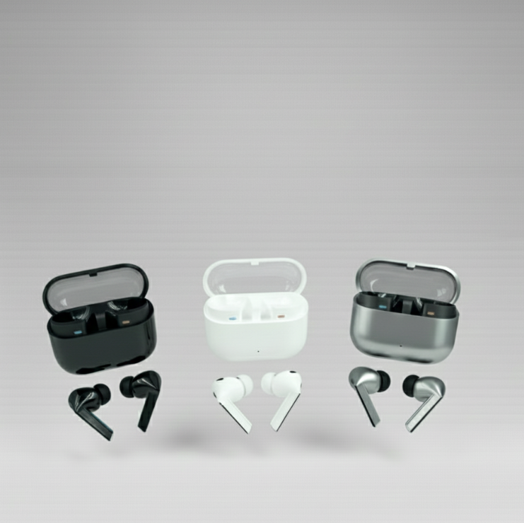 Premium True Wireless Earbuds with Adaptive Noise Cancellation